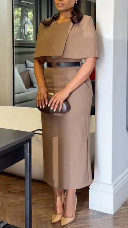 Women's Two-piece Elegant Commuter Dress